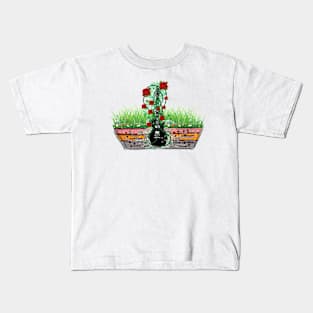 PLANT GUITAR Kids T-Shirt